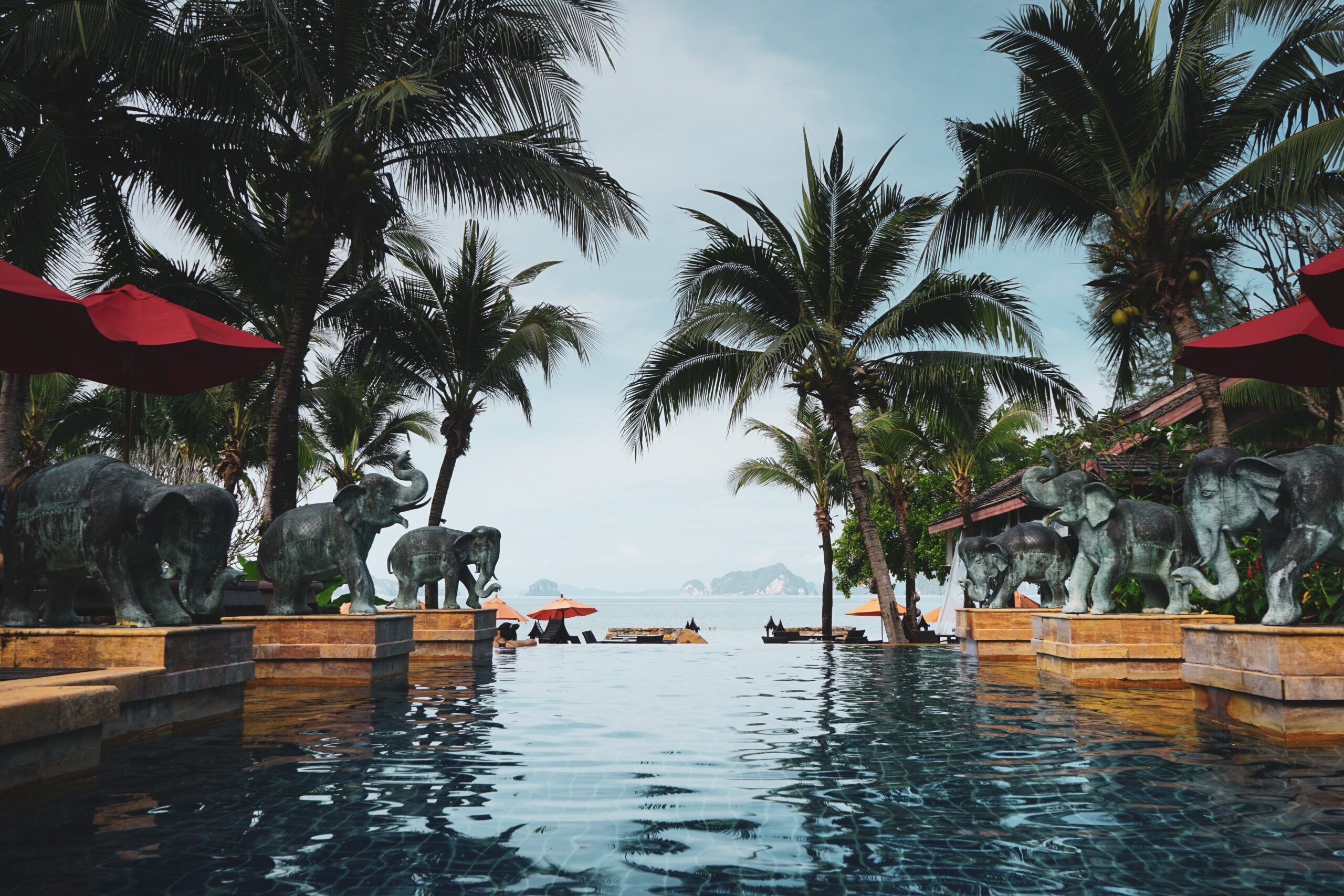 Luxury Thai villa with private pool evoking the White Lotus set-jetting experience